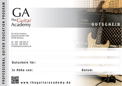 Gutscheine Erwerben – The Guitar Academy